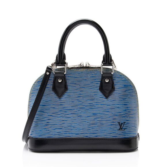 Louis Vuitton Handbags - Louis Vuitton Epi Leather Denim Alma BB Satchel